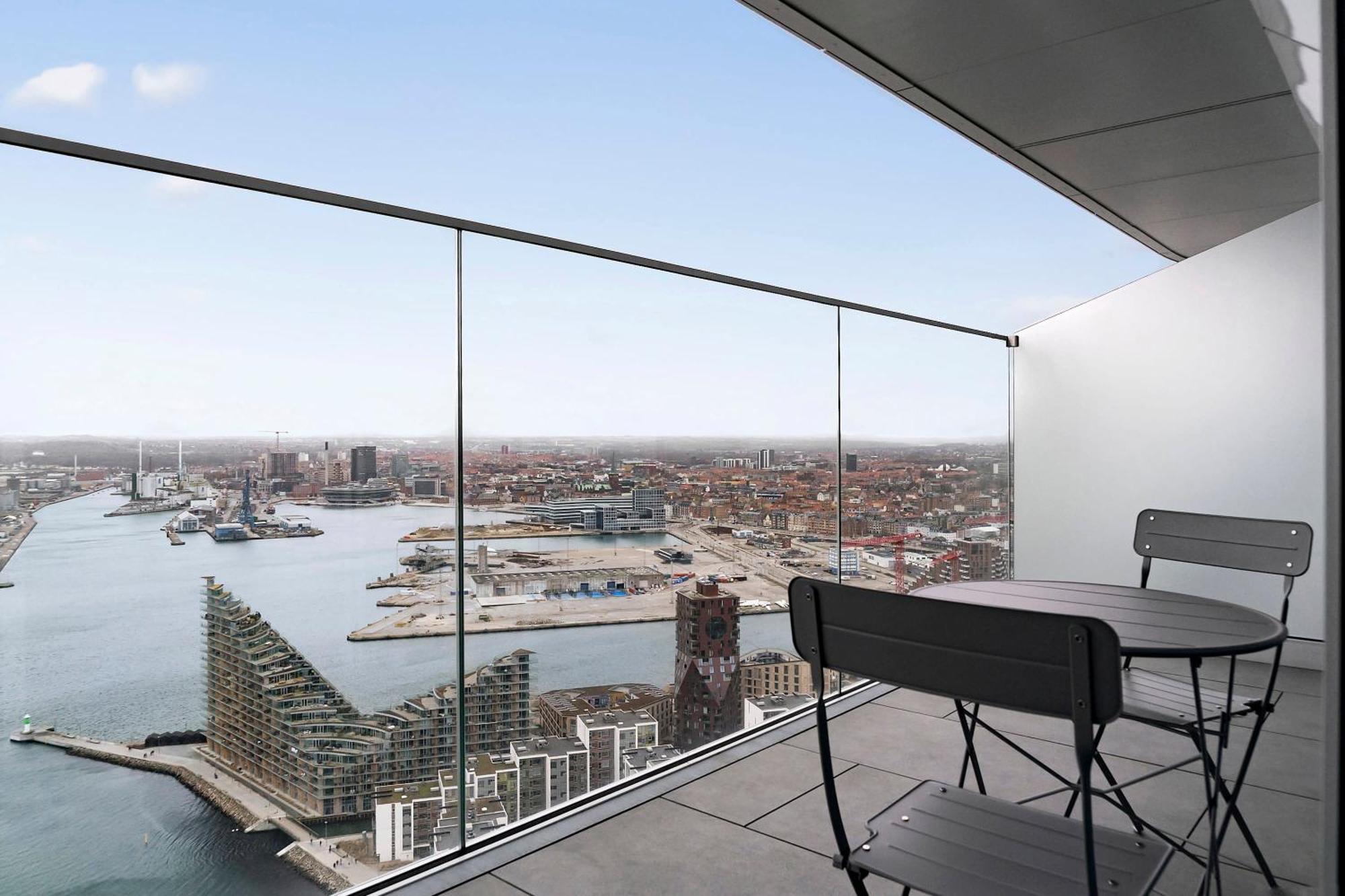 Penthouse Paradise On 39Th Floor Appartement Århus Buitenkant foto