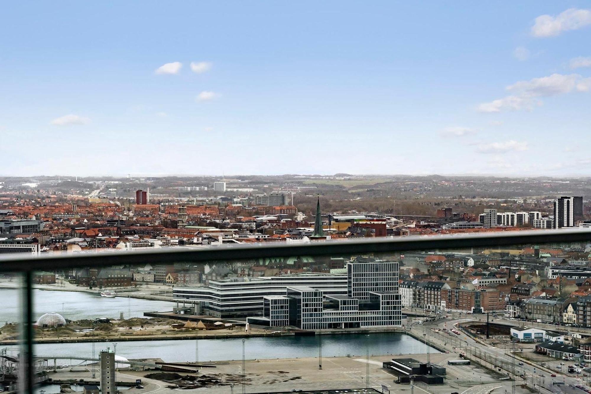 Penthouse Paradise On 39Th Floor Appartement Århus Buitenkant foto